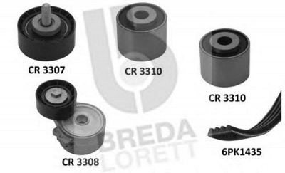 BREDA LORETT kca0021 -  Поликлиновой ременный комплект